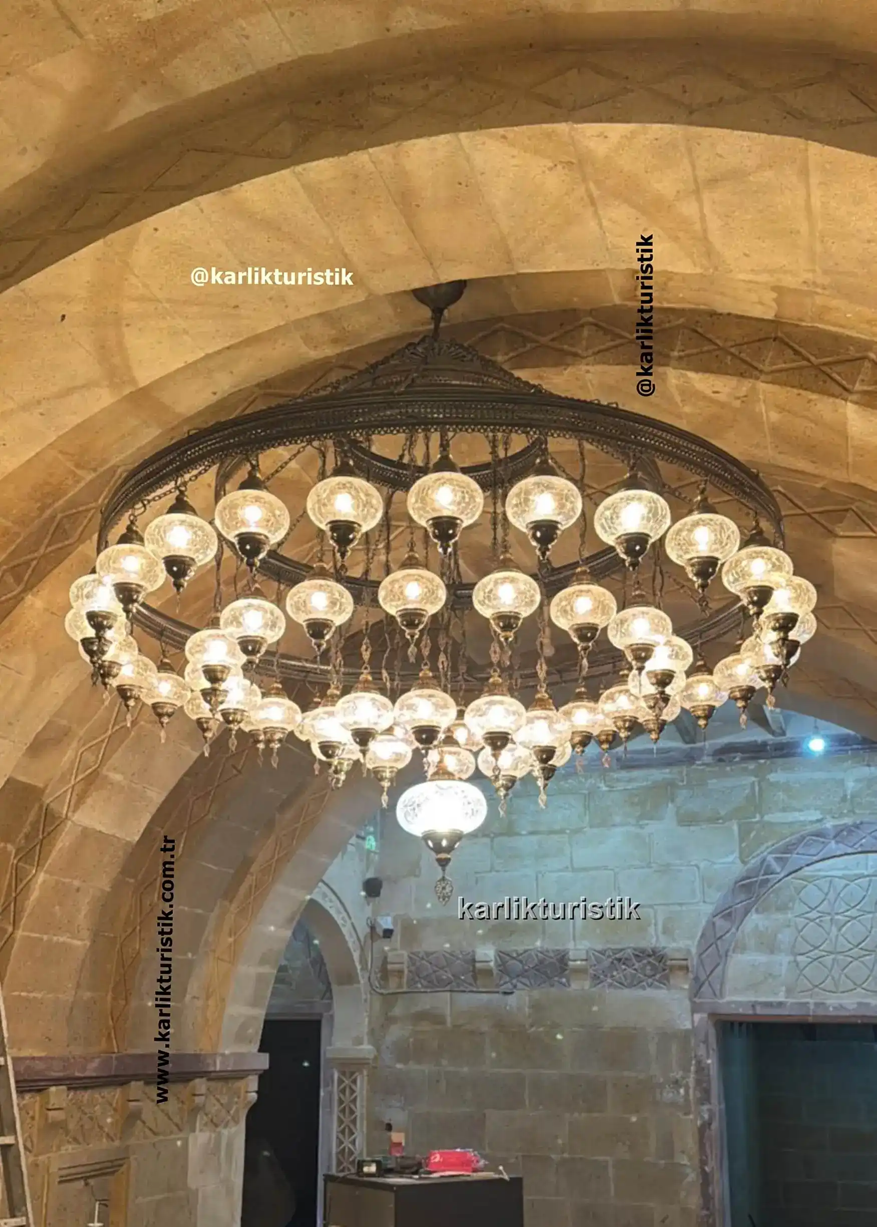 taş ev avizeleri Salonlar, mevcut, cafe ve mevcut olmak için özel avize devasa aşap mekan sarkıt lambası 57 li cam lamba