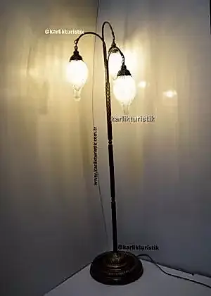 Dekoratif Aydınlatma Çözümü Doğal Işığın Büyüsü Vintage Tarz Osmanlı damla Camlı Lambader